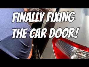 Fixing the 2007 Honda Odyssey Door that fell off!