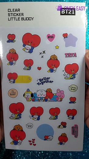 1.5K views · 18 reactions | BT21 Cute Cartoon Stickers - TATA #BT21 #bt21tata #stickers #btsmerch | Onek Easy | Facebook