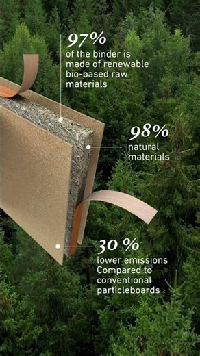 What if a particleboard could be made with nature at its core — and engineered for the future? 🌿✨