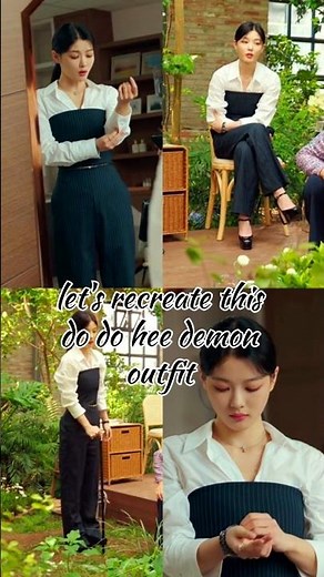 Do Do Hee’s Elegant Office Look | My Demon Kdrama Outfit | Korean Fashion Inspiration#amazon