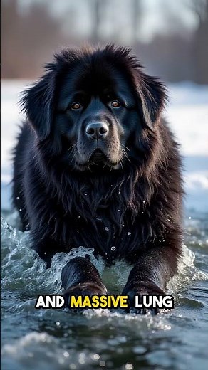 Newfoundlands: Nature's Water Rescue Dogs
