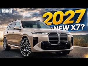 2027 BMW X7 Rendered Based On New 7 Series