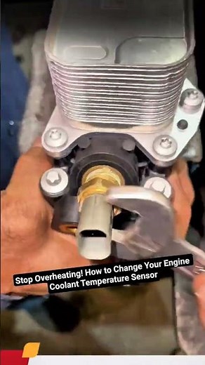 Stop Overheating! How to Change Your Engine Coolant Temperature Sensor #shorts #mechanic