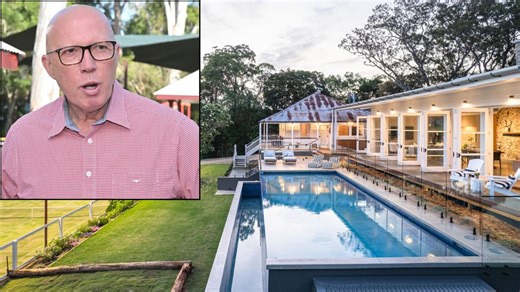 Former opposition leader puts family home under the hammer