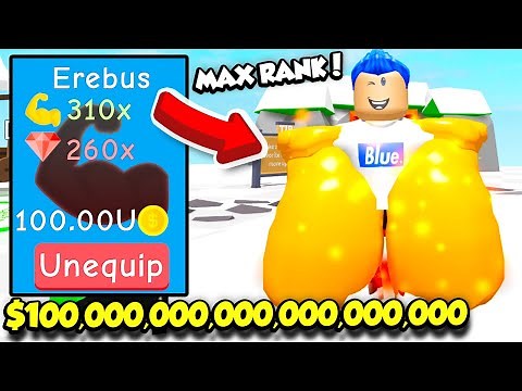Getting The MAX RANK POSSIBLE In BOXING SIMULATOR And BECOMING INSANELY POWERFUL! (Roblox)