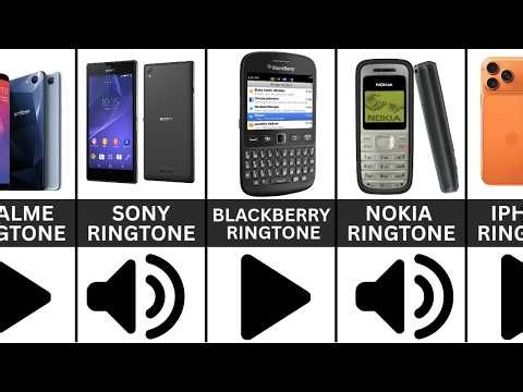 Every mobile phone brand ringtone