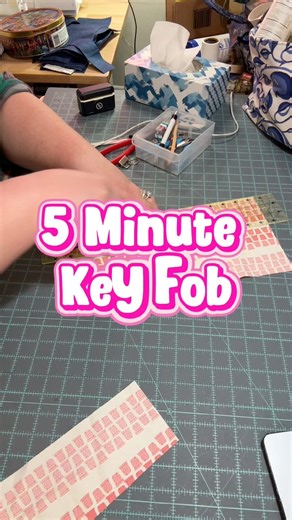 5 Minute Key Fob Wristlet!!