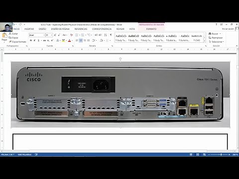 6.3.2.7 Lab - Exploring Router Physical Characteristics
