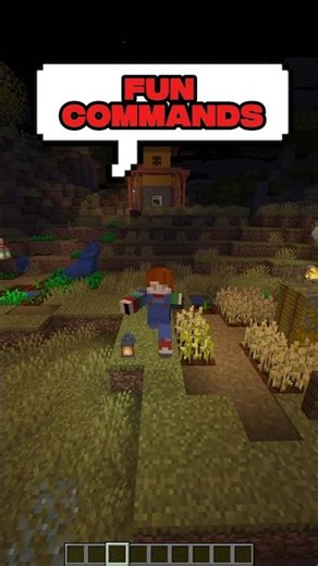 3 fun commands in minecraft #minecraft #minecraftshorts #minecraftcommands