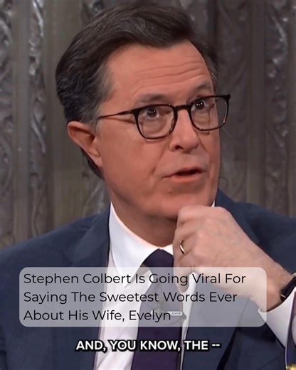 Stephen Colbert met his wife Evelyn, an actor and producer, in 1990 at a theater, and they married in 1993. He recalled seeing her and instantly thinking, "[That's] her. There's your wife. You're going to marry her." Today, Stephen and Evelyn have been married for 32 years and share three adult children. He's credited Evelyn for helping him through major moments in his career, from producing his show during the coronavirus pandemic to, more recently, helping him tell his staff it was canceled. H