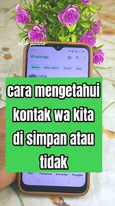 Cara mengetahui kontak WhatsApp kita di simpan atau tidak oleh seseorang #tutorial #tutorialandroid #tips #trik #reels #whatsapp #simpankontakhp #edukasi #wa #tricks #tipsandtrick #viral | Udo Parno