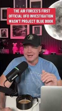 Project Blue Book wasn’t the first U.S. Air Force UFO investigation. It was Project Sign - 1947.