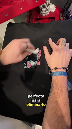 Cómo eliminar estampado DTF de prendas