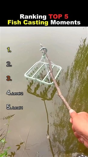 Ranking TOP 5 Fish Casting Moments 😭😭 #usa