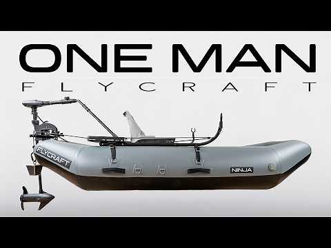 ALL NEW Inflatable Fishing Boat: Ninja | FLYCRAFT