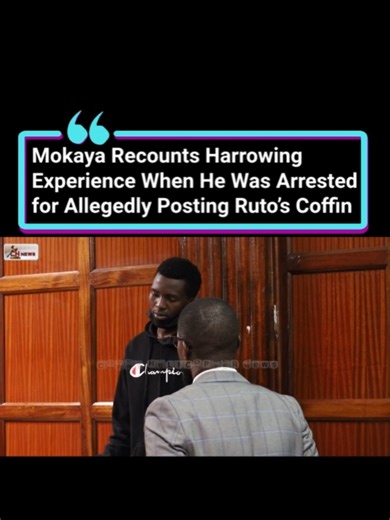 David Mokaya Describes Arrest for Allegedly Posting Image