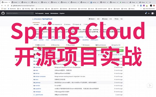 spring cloud开源项目实战