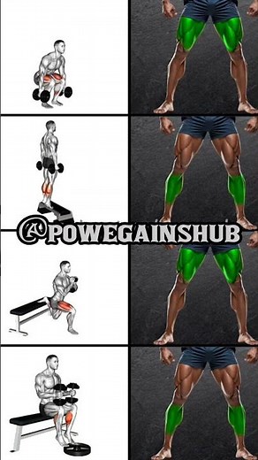 Leg Muscle Building Routine for Size & Strength 🦵🔥