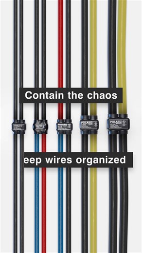 From tangled wire bundles to organized installs, NSI Industries Polaris Insulated Connectors help keep your projects clean and inspection ready. Because quality work always pays off. https://bit.ly/4ruRIky | City Electric Supply