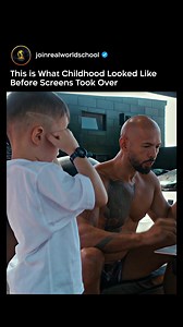 1.9M views · 57K reactions | Boxing gloves instead of game controllers. Learning to fight instead of learning to quit. Building real strength instead of virtual achievements. Father teaching discipline, not handing over distractions. This generation of kids will never understand what they're missing. Unless YOU show it to them. | The Real World School | Facebook