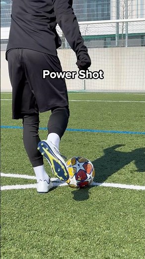 Scoring a goal with every technique