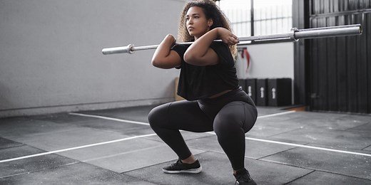 Here's How Trainers Decide When To Do Front Squats Versus Back Squats