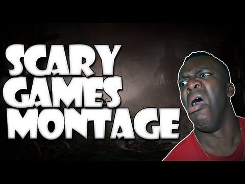 SCARY GAMES MONTAGE (JUMPSCARES)