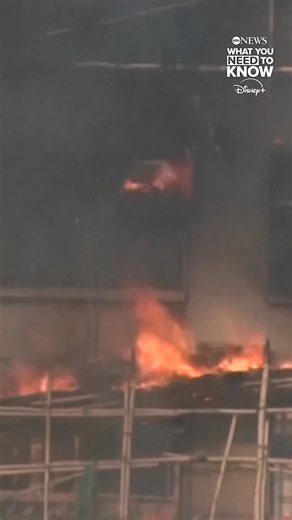 At least four people have died as a massive fire engulfs Hong Kong high-rise apartment buildings. What You Need to Know is streaming exclusively on Disney . Stream now: https://abcnews.link/ifnXrR0?utm_source=facebook&utm_medium=social&utm_campaign=dhfacebook&utm_content=app.dashsocial.com/abcnews/library/media/612040265 | ABC News