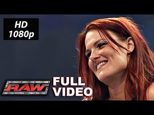 Trish Stratus apologizes to Lita WWE Raw Apr. 18, 2005 HD