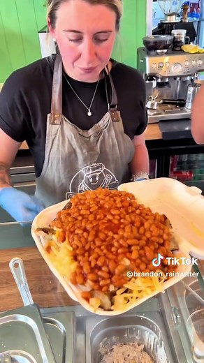Jacket Potato Recipe UK Style — Cheese, Beans & Tuna