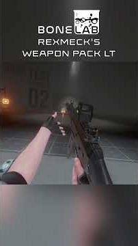 Bonelab Weapon Mod Showcase #shorts - SG 556 (Rexmeck's Weapon Pack LT)