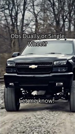 Obs Dually or Single wheel Obs? #fordperformance #trucks