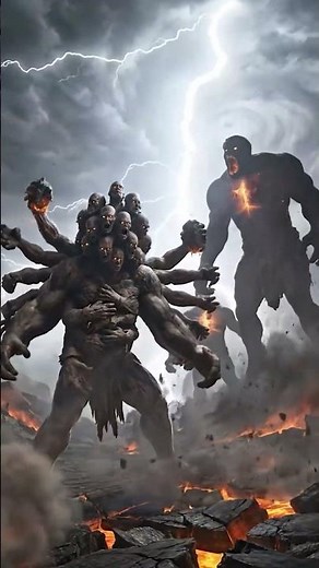 The Terrible Hecatonchires: The Hundred-Armed Monsters of Greek Mythology #mythology