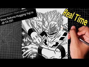 How to Draw Sukuna Destroying Yuji with Cleave 🔥 Jujutsu Kaisen