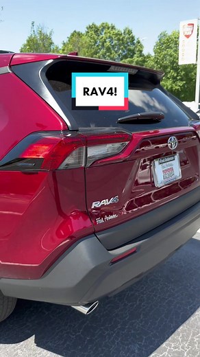 Ruby Flare Pearl on 2023 Toyota RAV4 XLE - Stunning Paint Color!