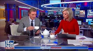 3.4K views · 48 reactions | WATCH: In preparation for the royal wedding this weekend, Sandra Smith gave Bill Hemmer a lesson on the correct ettiquette at tea time. | America's Newsroom | Facebook