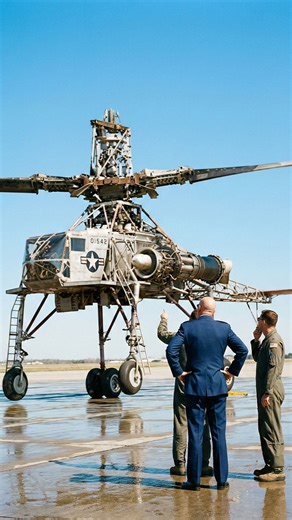 The USAF Hughes XH-17 had the largest rotor system ever built. Is this the most extreme helicopter design in history? 🇺🇸 . . #military #usa #usaf #xh17 #flyingcrane #experimental | Military Aviation