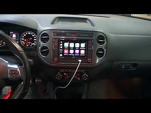 Install Android Auto / CarPlay & rear view camera RCD510 Tiguan 5N