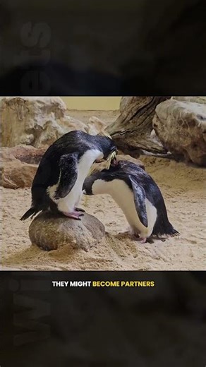 A lover and a thief at the same time? 🐧#animalfacts #didyouknow #mindblowingfacts #naturelovers