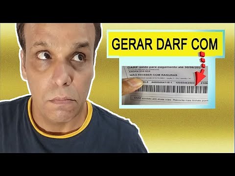 ➙EMITIR DARF COM CÓDIGO DE BARRAS 💸 Gerar Darf com códigos de barras - darf com codigo de barra