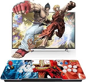 iRULU 3399 Arcade Game Machine,Family Pandora's Box Multiplayer Joystick Buttons Arcade Video Game for Home with 16 3D Classic Video Game, Newest System,Advanced CPU,Compatible HDMI,VGA Newest (4)