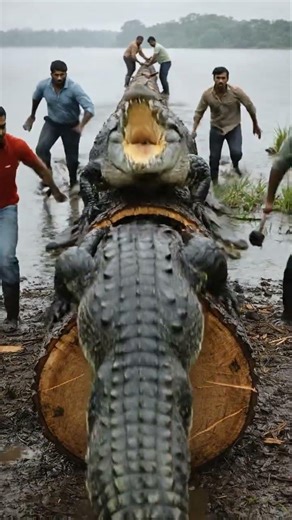 Incredible Rescue! Heroic Ranger Saves Crocodile from Certain Death! 🐊💥