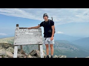 Hiking Mount Katahdin Taking the Hunt Trail Through the Clouds to the Summit
