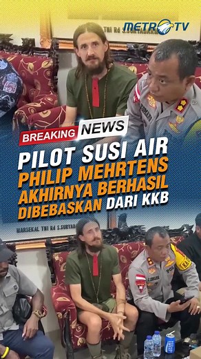 Pembebasan Pilot Susi Air Philip Mehrtens Setelah 1,5 Tahun