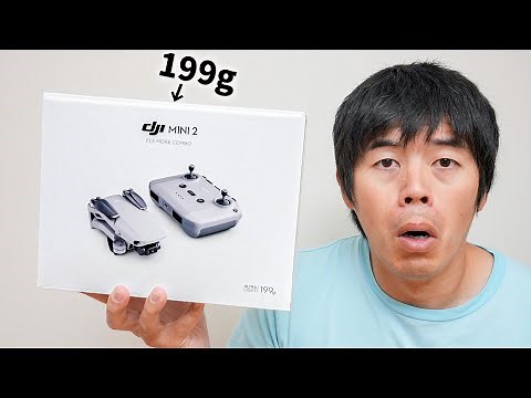 【4K】圧倒的小型！軽量すぎるドローン「DJI Mini 2」がキター！(※再アップ)