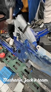 New Method of Restoration for Crashed Car (Jaguar) #mechanic #mechanicjack #restoration #Craftsmanship #oldschool #jaguar | Mechanic Jack's team