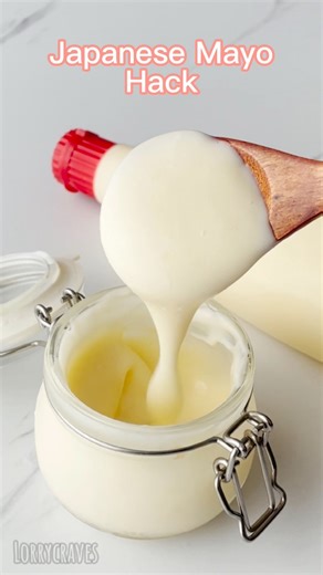 Japanese Mayo Hack Recipe⤵️ I got a lot of questions on the mayo ramen hack asking if there was a substitute for the Japanese mayo because they couldn't find it anywhere and only had mayonnaise that was available at their groceries! Here's a quick hack that you could try to make japanese style mayo for the mayo ramen hack. Because Japanese mayo is made with egg yolks (American mayo is made with whole eggs), this hack still lacks that eggy taste but since the mayo ramen hack has eggs in it, it ma