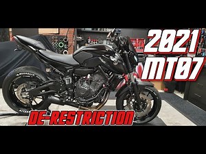 2021 MT07 LAMS DE RESTRICTION - STEP BY STEP