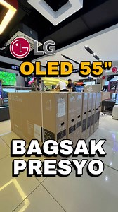 47K views · 943 reactions | BAGSAK PRESYO  LG C4 SERIES OLED FEATURES AND SPECS √ SELF LIT PIXEL √ A9 GEN6 PROCESSOR √ AI THINQ √ 120HRTZ √ 2.1 HDMI CABLE INPUT √ VOICE COMMAND √ APPLE AIRPLAY √ ANDROID SCREEN √ MIRRORING √ IPS PANEL √ MAGIC REMOTE MODEL OLED55C4PSA 55" SRP ₱ 109,990 DISCOUNTED ₱ 56,990 Note ! Limited stocks and limited offer only. | Crusher-V Appliances Trading | Facebook