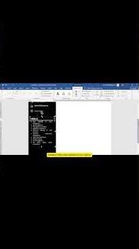 How to Create ProfessionaL Resume in MS WORLD